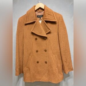 Escada Women's Camel Pea Coat